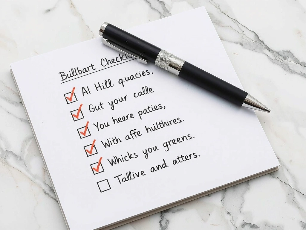 Handgeschriebene Notizen